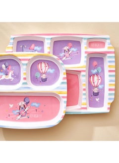 Home Centre Slate Kids Melamine Printed 3 Partition Plate - 24x21.5cm - pzsku/ZB4AF698B50592BF49997Z/45/_/1737721313/c4250e65-da58-43b2-a01c-2ddec0e8f784