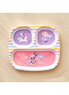 Home Centre Slate Kids Melamine Printed 3 Partition Plate - 24x21.5cm - pzsku/ZB4AF698B50592BF49997Z/45/_/1737721349/675c3b94-1409-4d30-895b-c76cc9c96236