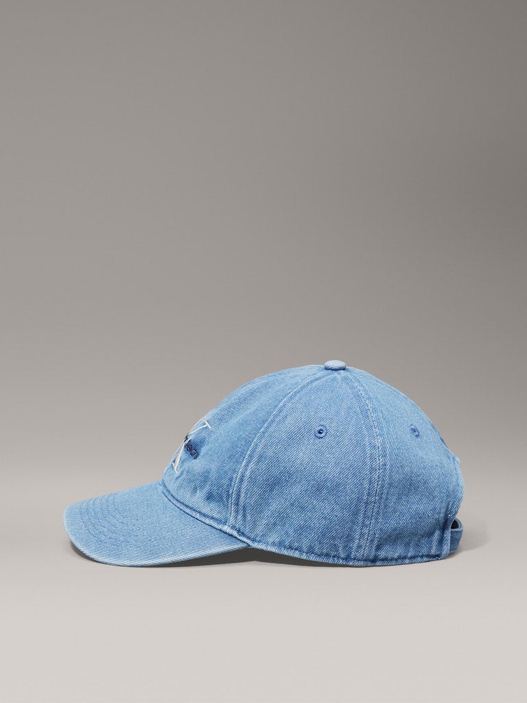 Calvin Klein Jeans 6 Panel Monogram Logo Baseball Cap - Image 3