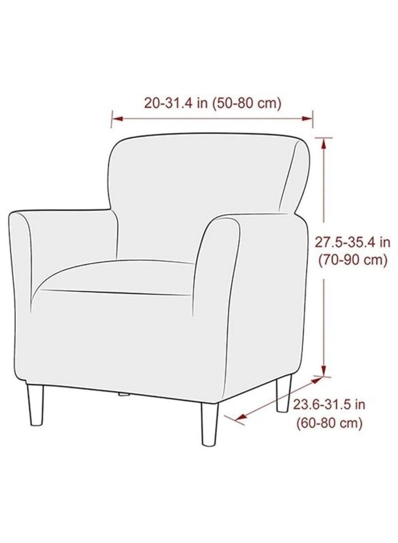 general Stretch Home Single Sofa Cover Full Cover High Back Chair Cover Chair Cover Easily Decorate Sofa - Image 2