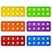 DEARIDAP 6 PCS Ten Frame Fidget Toys for Kids Silicone Push Bubble Sensory Toy for Counting Math Educational Focus Tools for Toddlers 35 Years Old - Image 2
