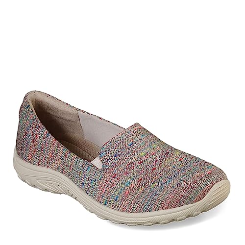 SKECHERS حذاء سكيشرز النسائي ريجgae فيست - ويكر - تصميم محبوك بتوأم غوري سليب أون (ويلوز) ، توبي ، 8 م الولايات المتحدة - Image 3
