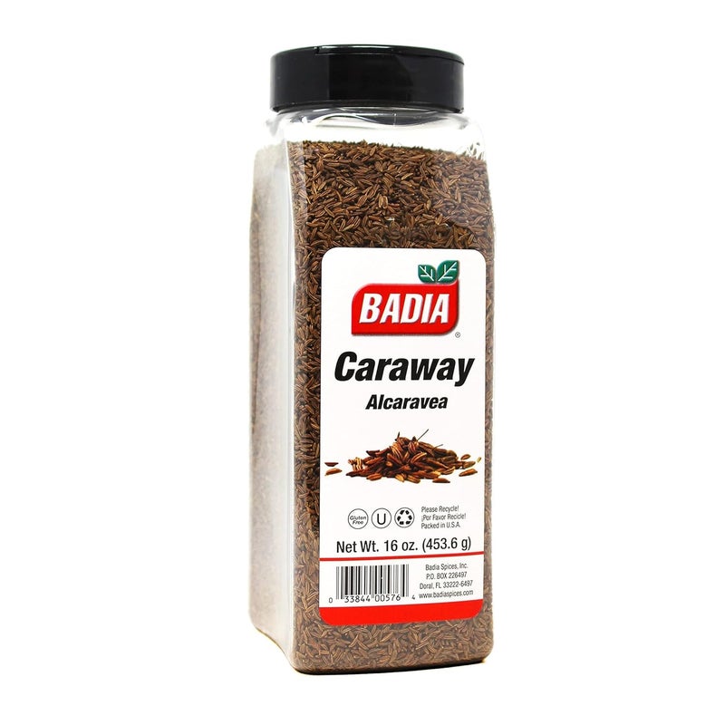 Badia Caraway Seeds 16 oz  Whole Seed for Cooking Mild Anise Flavor For Bread Soups Stews - Image 3