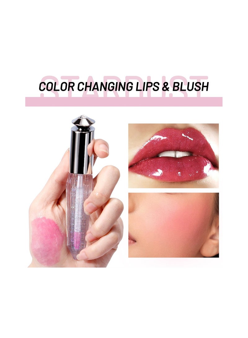 KASTWAVE 2PCS Moisturizing Color Changing Blush Oil for Cheeks - Image 3