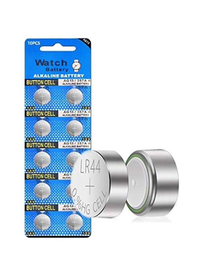10pcs LR44 Batteries AG13 on Cell Battery L1154 Battery 1.5V G13 357 303 SR44 LR1154 on Coin Batteries - Image 1