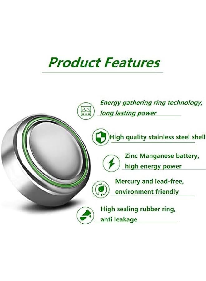 10pcs LR44 Batteries AG13 on Cell Battery L1154 Battery 1.5V G13 357 303 SR44 LR1154 on Coin Batteries - Image 3