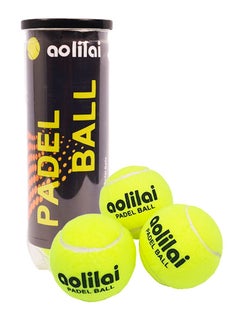 High Performance Padel Balls Pack Of 3, Professional Padel Balls For Tournament Games, For Club And Casual Play, Suitable For All Courts, Experience Precision Hits With These Premium Padel Balls