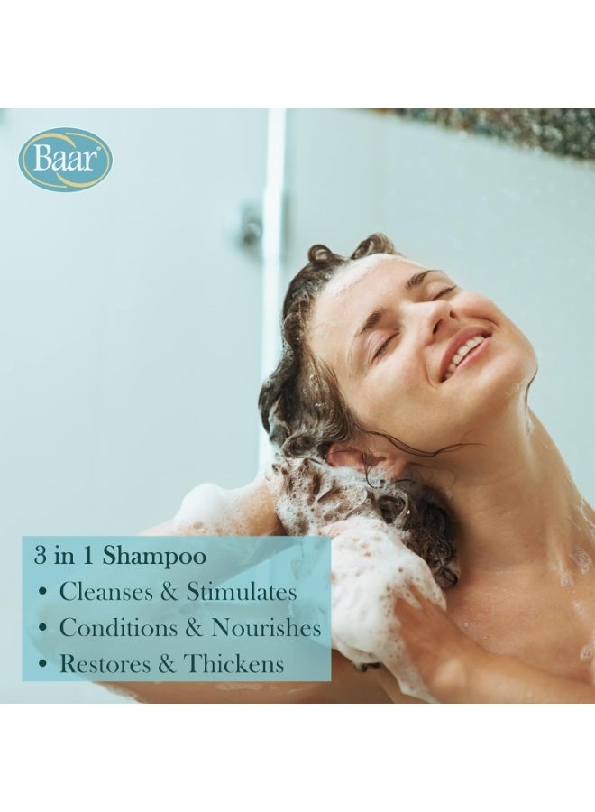 Baar Crudoleum Shampoo, 3-in-1 Pennsylvania Crude Oil Shampoo, 8 Oz. - Image 3