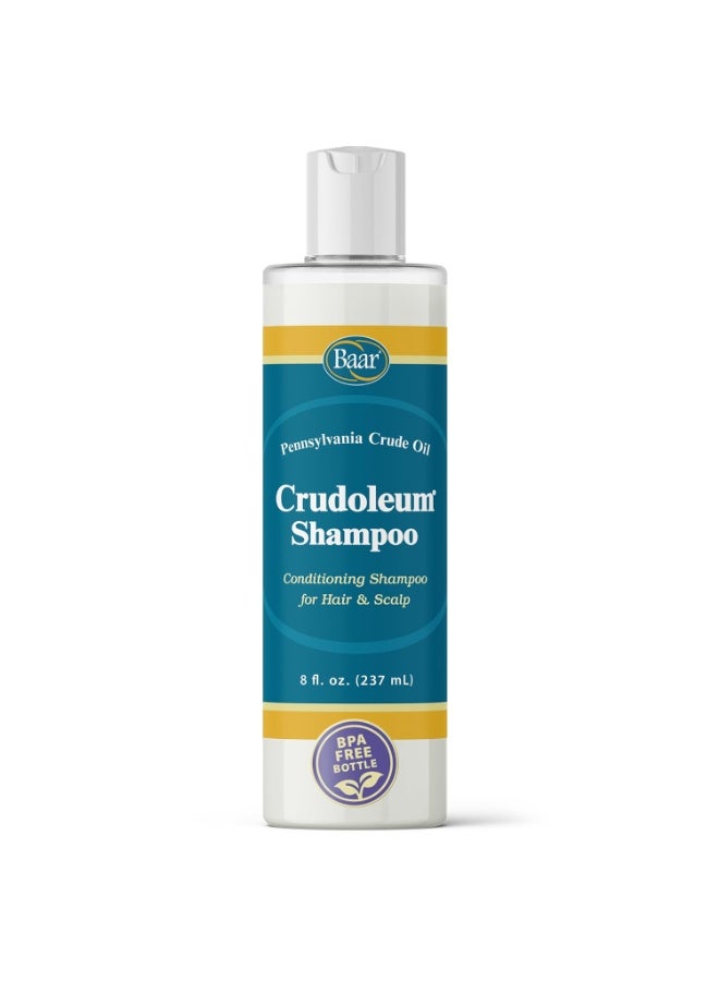 Baar Crudoleum Shampoo, 3-in-1 Pennsylvania Crude Oil Shampoo, 8 Oz. - Image 1