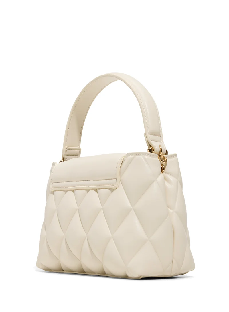 ALDO Flap over quilted top handle shoulder bag