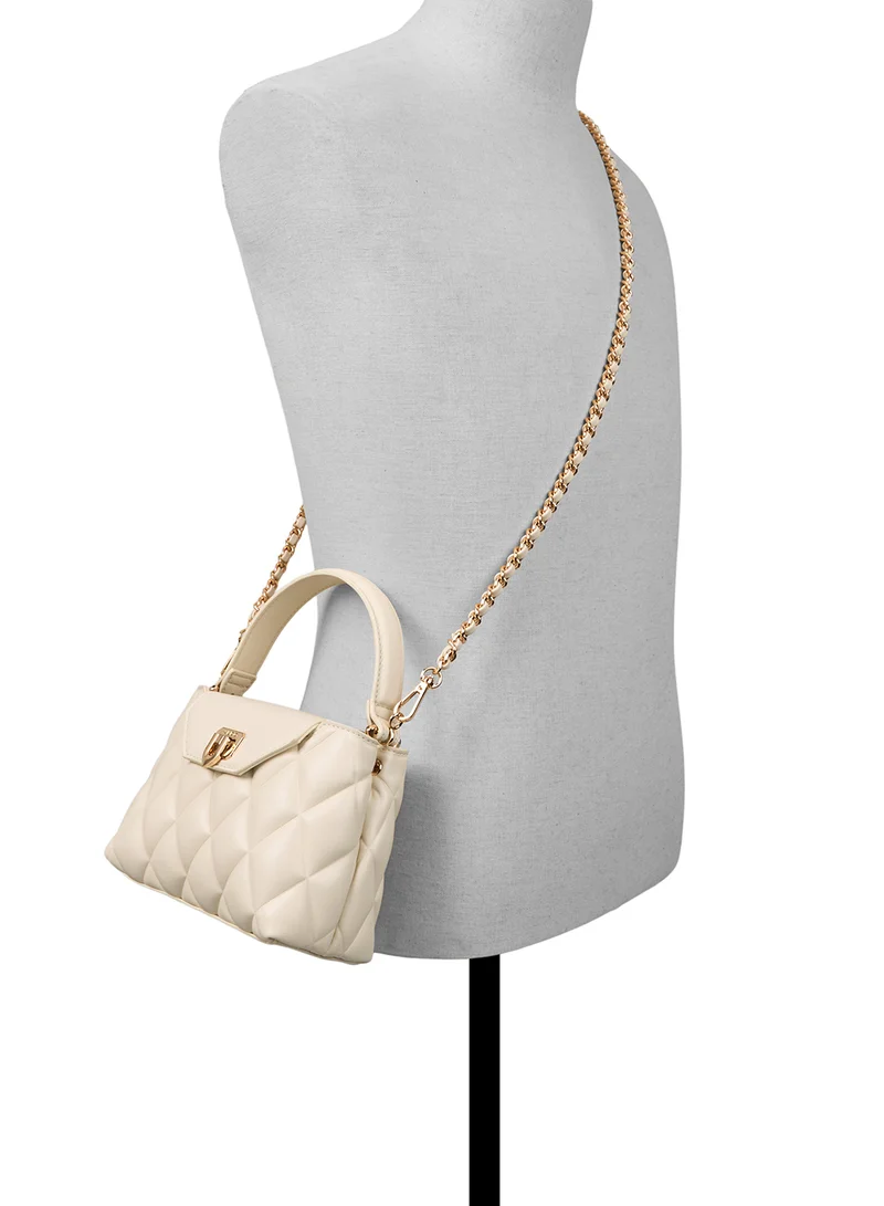 ALDO Flap over quilted top handle shoulder bag