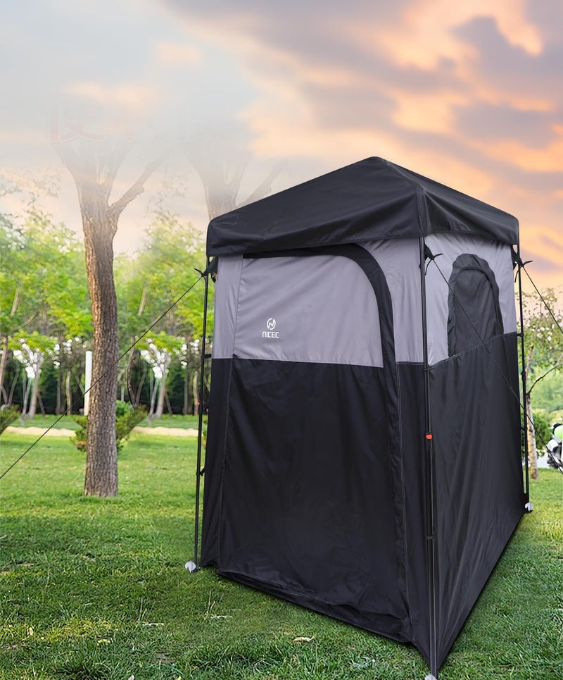 Nice C Camping Shower Tent, Instant Pop Up Privacy Changing Tent, Outdoor Shower Enclosure, Toilet Tents, Camping Bathroom, Oversize (Square â€“ 1 Room) - Image 3