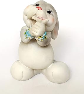 JOZEFINA ATELIER JOZEFINA ATELIER Bunny BOY Holding Flower - Figurine  - Image 1