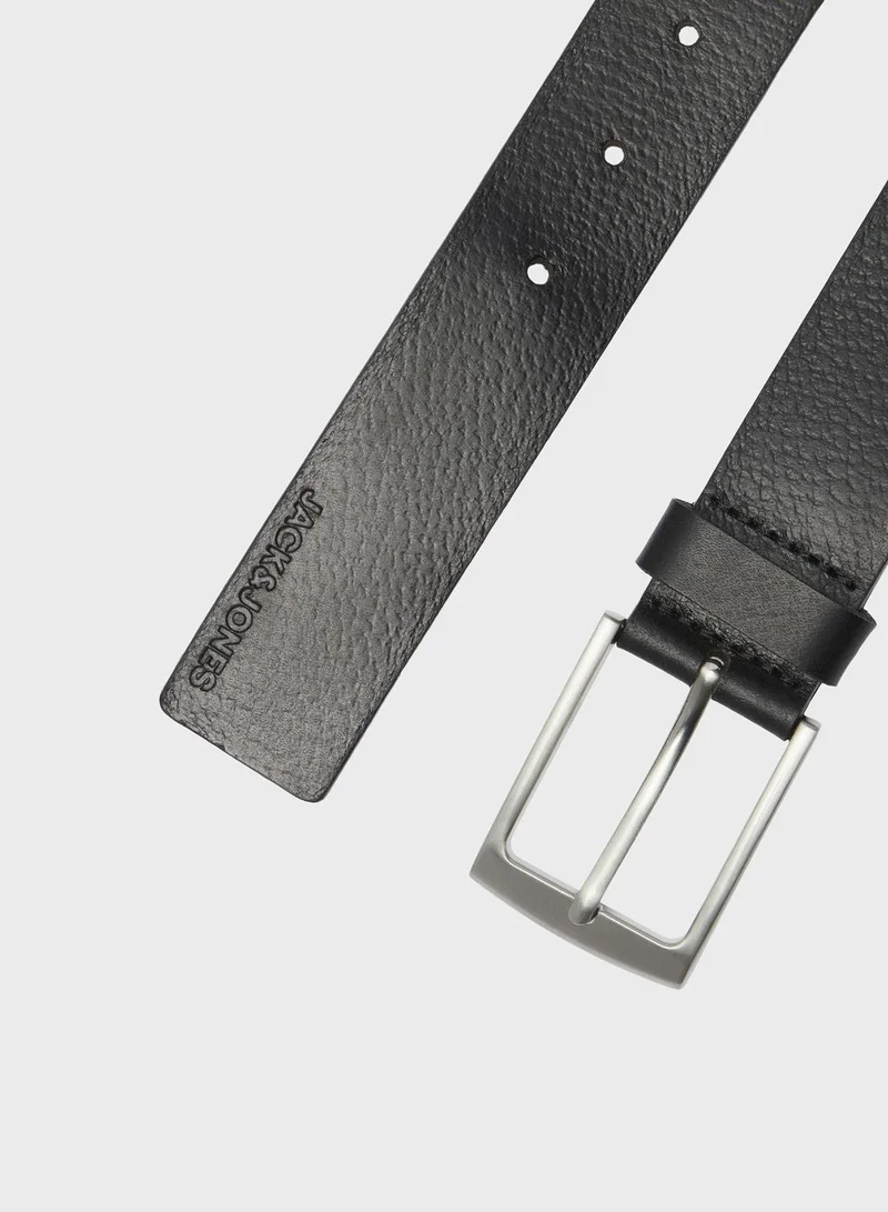 JACK & JONES jacstockholm LEATHER Buckle  BELT