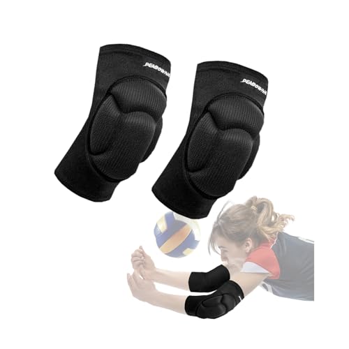 Peabownn Volleyball Elbow Pads Women 2XS-3XL - Kids Teens Elbow Protector with Thicken Sponge Padding Breathable Stretchy CottonBiking Volleyball Basketball Football Skating Dancing - S - Image 1