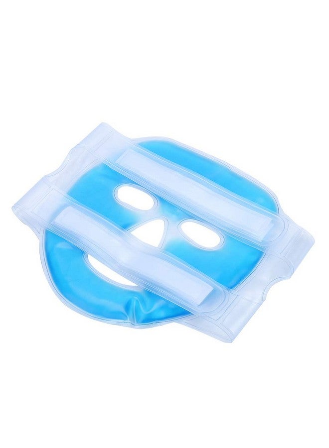 Salmue Reusable Ice Face Hot Cold Cold Gel Fatigue Relief Full Face Sleep For Swollen Face Reduce Puffy Dark Circles Bags Under Eyes Migraines Stress Relief - Image 2