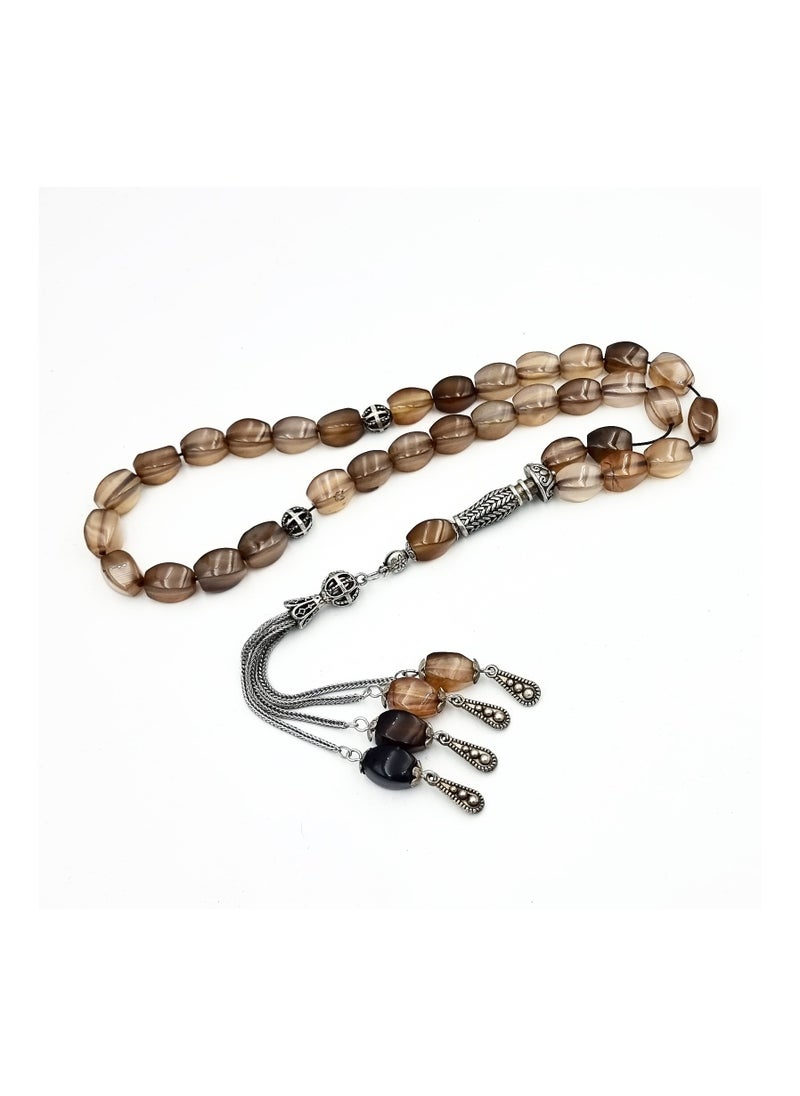 Luxurious rosary with precious stones