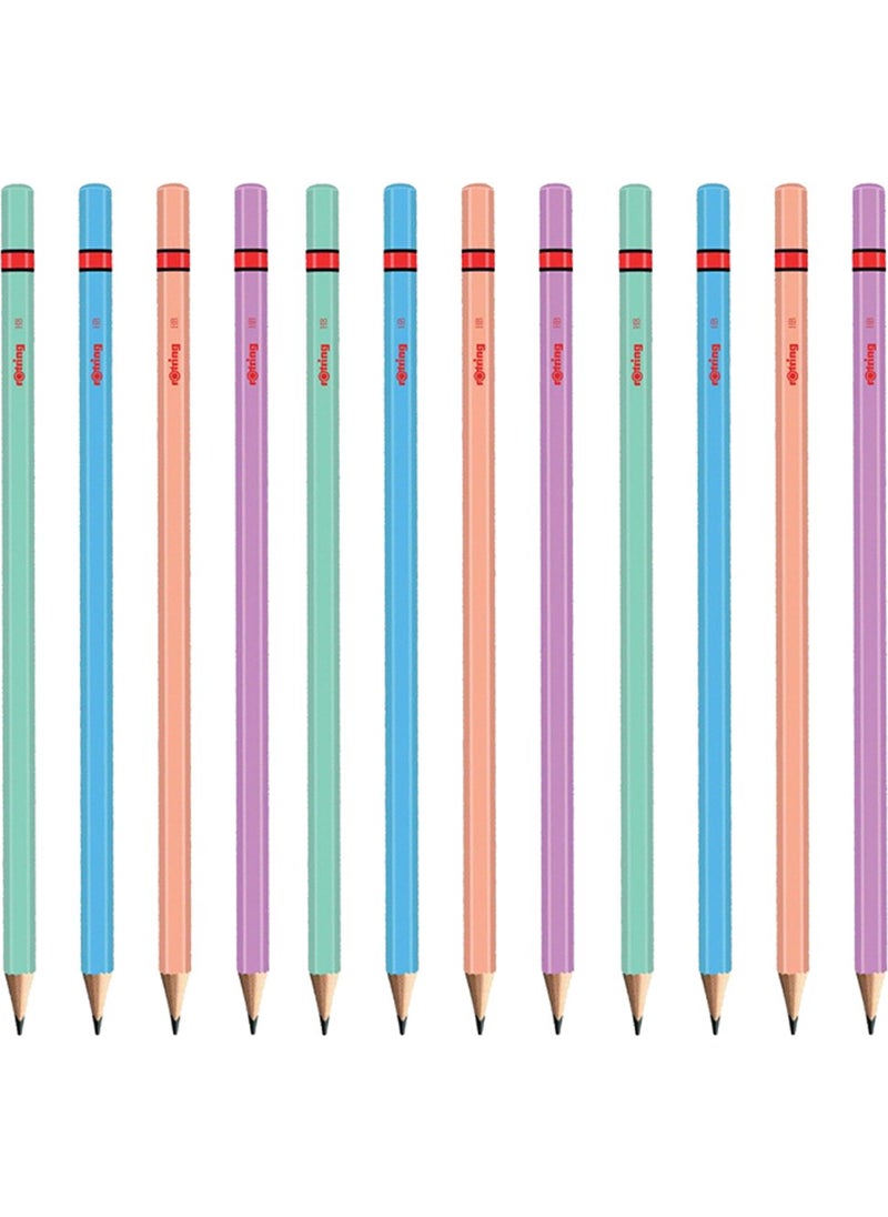 Rotring Metallic Pencil Pack of 12 