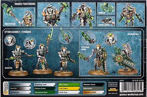 Games Workshop 99120110012 Necron Lychguardtriarch Praetorian Tabletop and Miniature Game - Image 5
