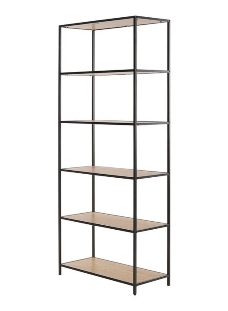 Masa Furniture Black and beige steel and MDF display unit - 185 x 80 x 40 cm from Masa Furniture  - Image 5