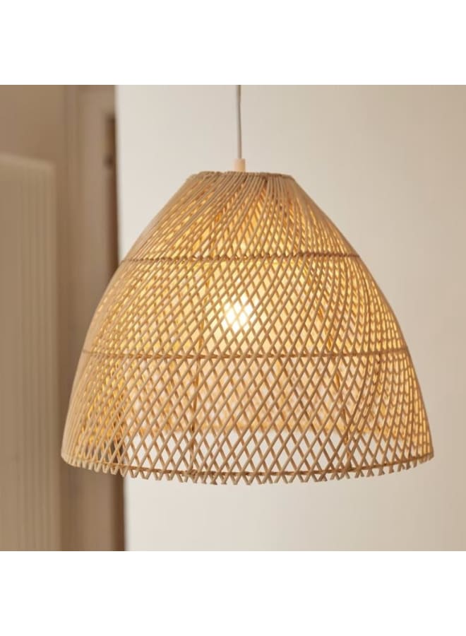 Wahag Boho Chandelier Bamboo Canopy Dimensions (W x H): 45cm x 50cm (Unique Design)  - Image 1