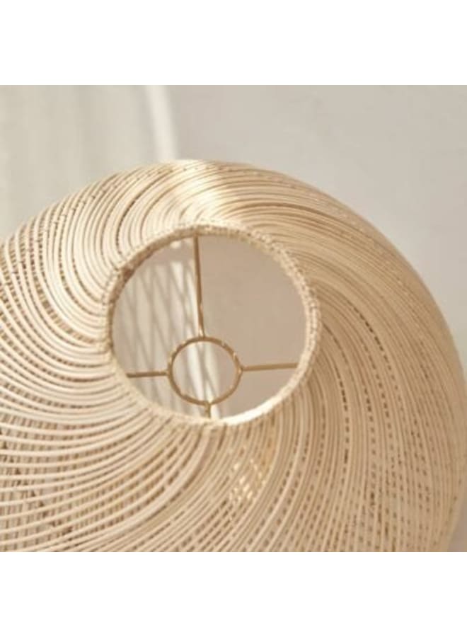 Wahag Boho Chandelier Bamboo Canopy Dimensions (W x H): 45cm x 50cm (Unique Design)  - Image 4