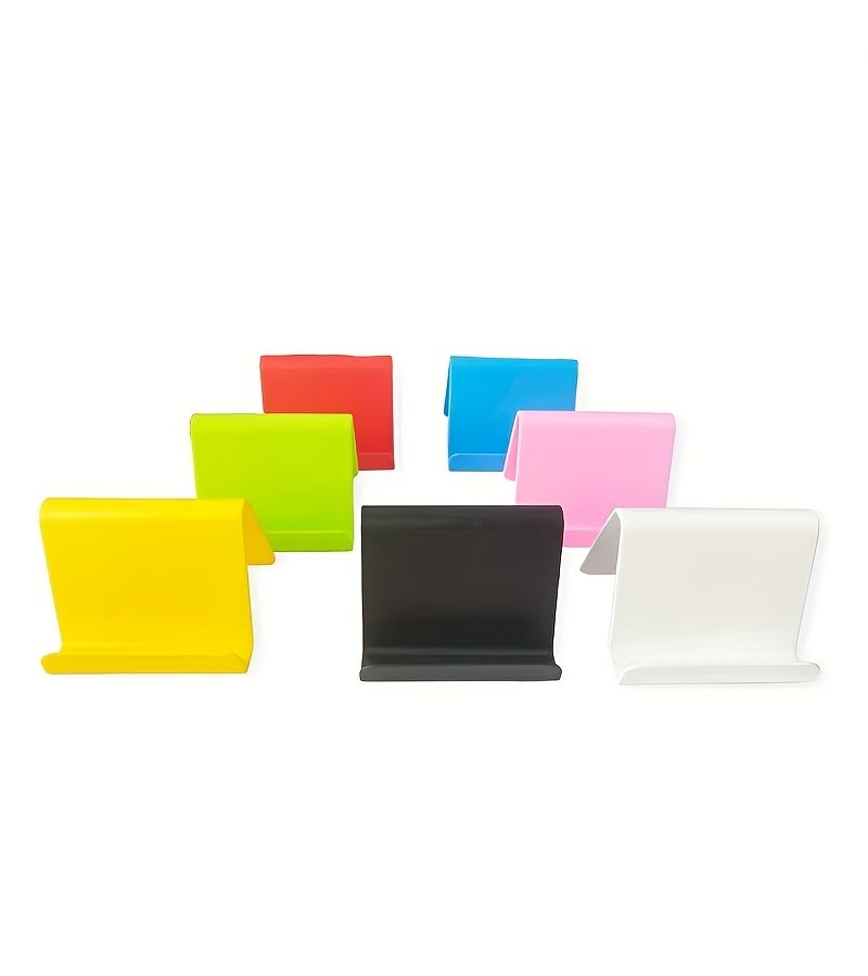 10pcs Bohemian PVC Phone And Tablet Stand Set Non Slip Easy Wall Mount Multi Functional For Home School Office Random Color Phone Accessories - Image 2