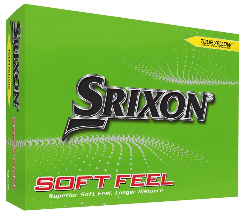 Srixon Softfeel Golf Balls Softfeel 13 Yellow
