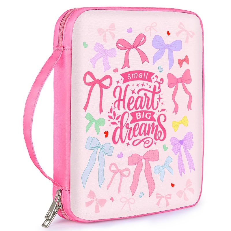 ICOSY Bible Cover Case for Women Girls Kids Bible Bag Case with Handle Kids Girls Bible Study Accessories Supplies - Image 1