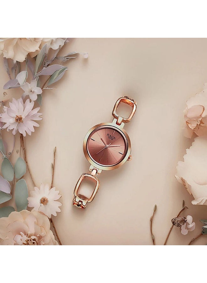 TITAN Love Symphony Titan Raga Watch And Flowers For Her  - Image 3