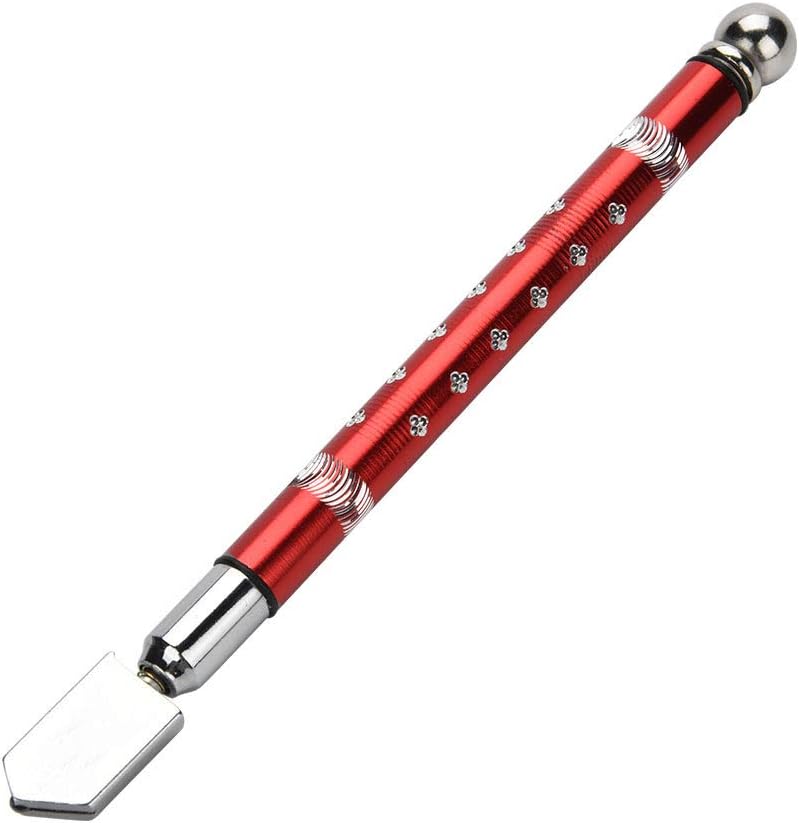 Professional Glass Cutter Tool Red Non Slip Handle For 3 15mm Thickness Glass Tiles Cutting - Image 4