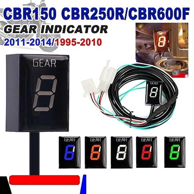 Wivplex Motorcycle 1-6 Gear Indicator - Image 3