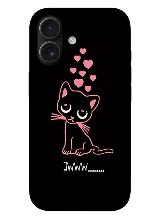 Printed Protective Case Cover For Apple iPhone 17  -  Cat Face