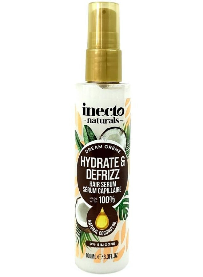 Inecto Naturals Coconut Hair Serum With Pure Coconut Oil 100 ML