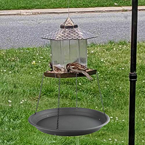 Pmsanzay Bird Seed Catcher Tray Platform Feeder Hanging Tray Fits Most feeders Catches Most Falling Seed and Husk Great for Attracting Birds Outdoors, Backyard, Garden - No Feeders - Image 4