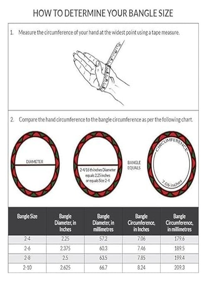 BANGLESKART مجموعة بانجلز كارت البنجابية، طقم أساور تشورا خفيف للعرائس، تصميم رائع، جودة بناء عالية، مصنوع بشكل جميل، لون وردي فاتح (2.4) - Image 4