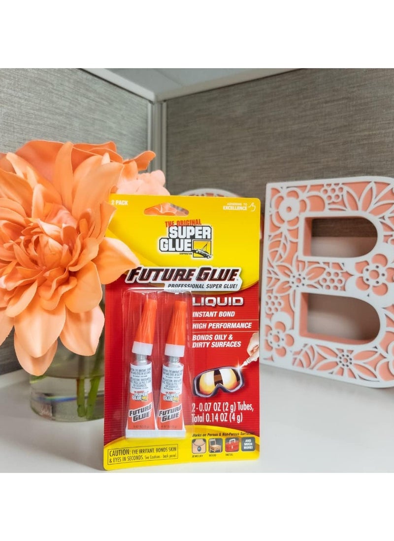 Super Glue Future Glue Liquid 2G x 2  - Image 3