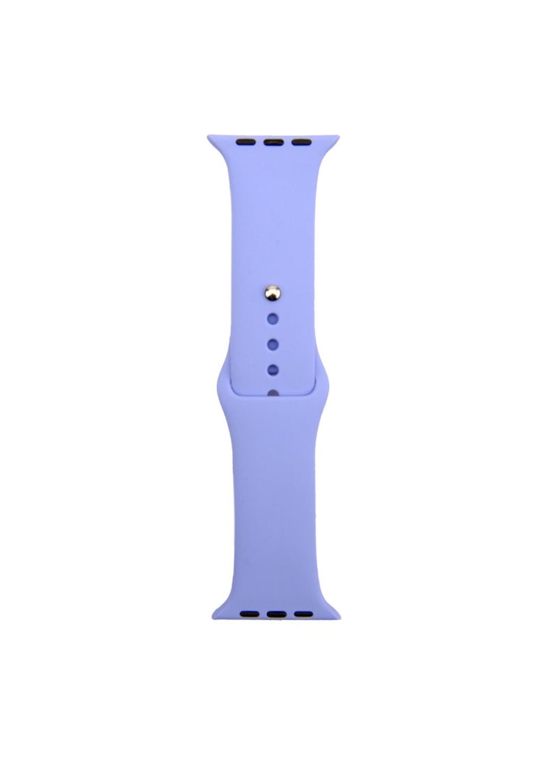 Apple Watch Band 41mm Soft Silicone Sport Band Replacement Wrist Strap Compatible for iWatch Apple Watch Series 7 (41mm) - Image 2