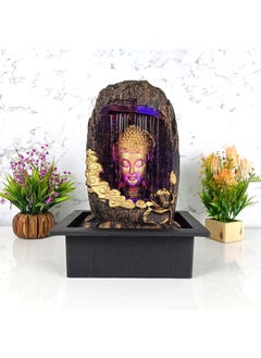 RUPANNA RUPANNA Gufa Buddha Table Top Water Fountain for Home DecorOfficeVastuHouse WarmingGift  - Image 1