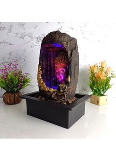 RUPANNA RUPANNA Gufa Buddha Table Top Water Fountain for Home DecorOfficeVastuHouse WarmingGift  - Image 4