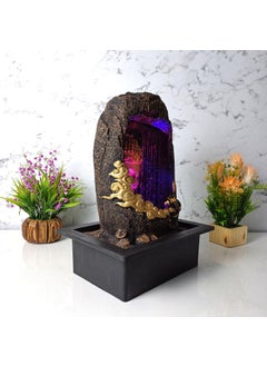 RUPANNA RUPANNA Gufa Buddha Table Top Water Fountain for Home DecorOfficeVastuHouse WarmingGift  - Image 3