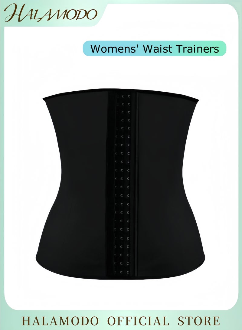 هالامودو مشدات الخصر النسائية، مشدات الخصر القصيرة جدًا، مشدات الخصر أسفل الصدر، مشد رياضي من اللاتكس، حزام التعافي بعد الولادة - Image 1