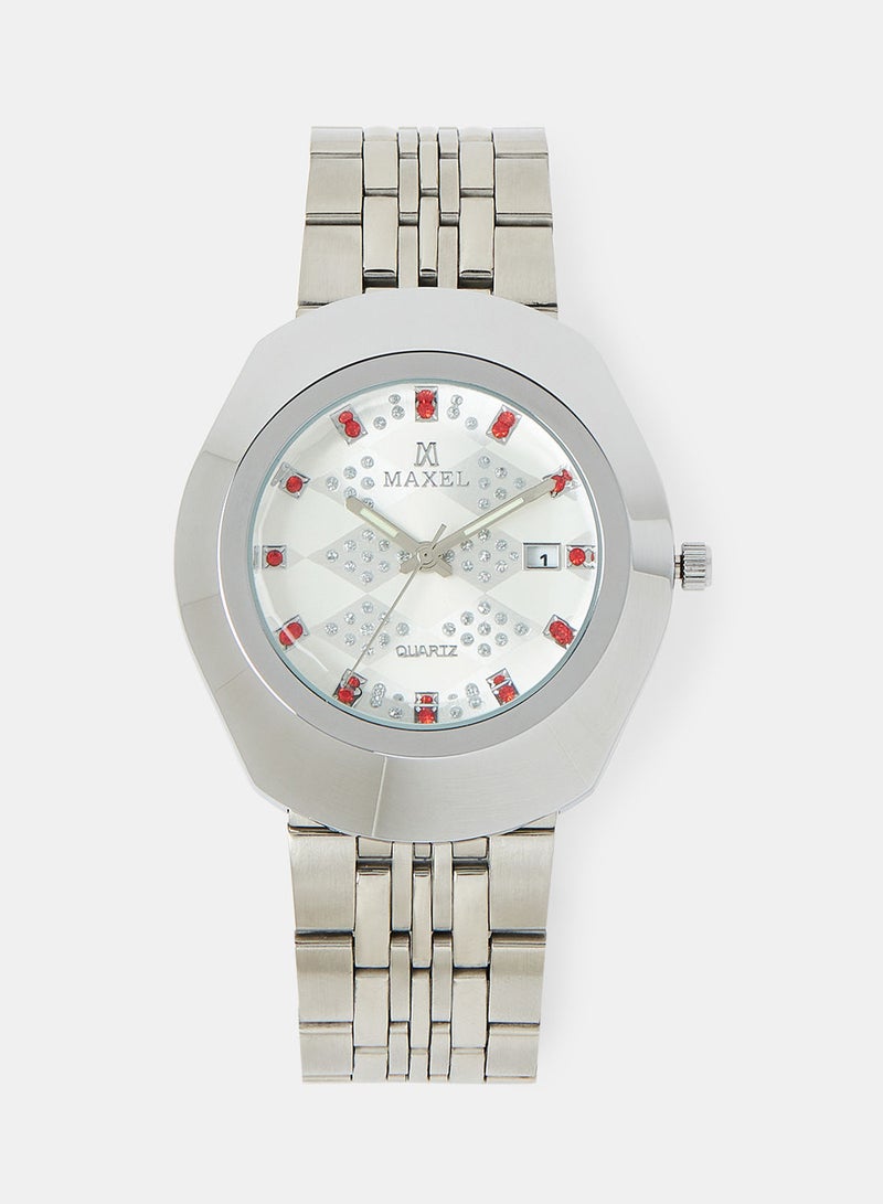 Maxel ساعة يد أنالوج مقاومة للماء للرجال ديستار MX568 - 38 مم - Image 1