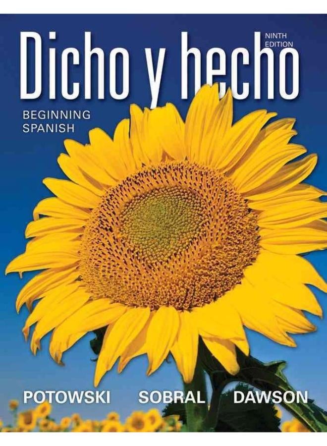 Dicho y hecho: Beginning Spanish