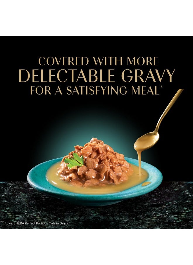 Sheba Sheba Gravy Indulgence Adult Wet Cat Food Chicken Entree in Extra Gravy, 2.6 oz. Twin-Pack Trays (24 Count, 48 Servings)  - Image 2