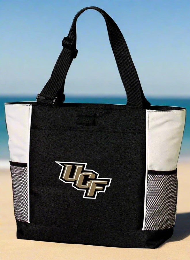 Broad Bay UCF Tote Bags University of Central Florida Totes Beach Pool Or Travel - Image 2