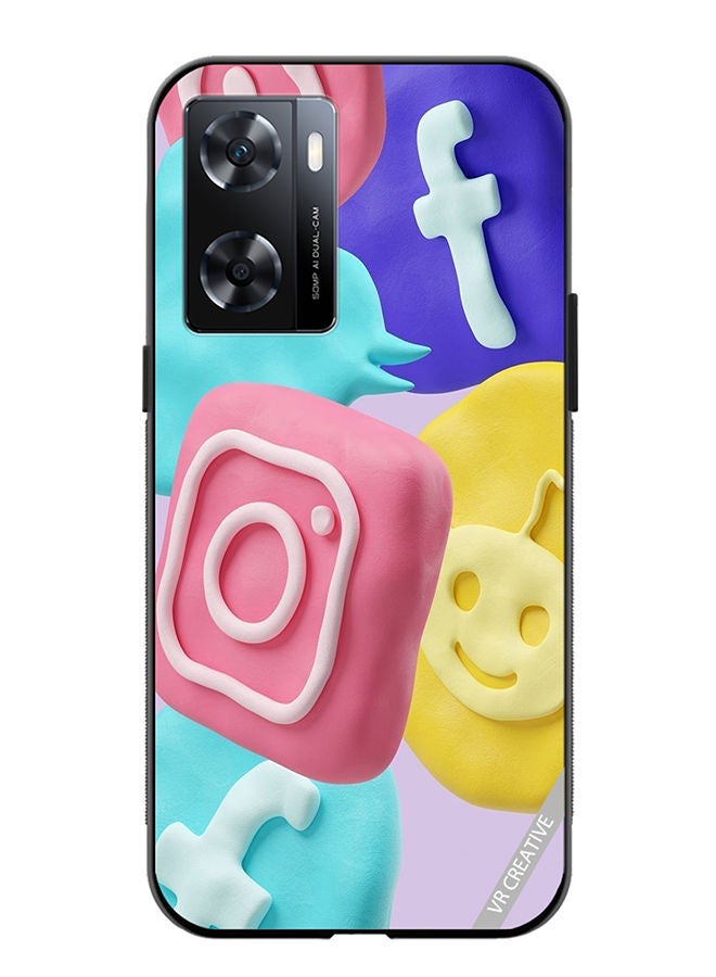 VR CREATIVE Protective Case Cover For OnePlus Nord N20 SE Icon Design Multicolour - Image 1