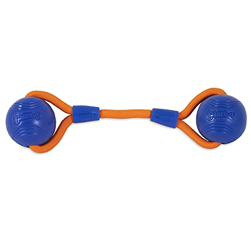 Chuckit! Crunch Ball Dog Toy, Medium, Duo Tug, for All Breed Sizes - Image 5