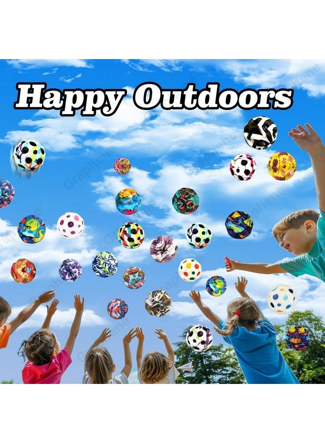 GRAPHENE 2 Pcs Bouncing Moon Ball High Jumping Stress Relief Moon Ball for Kids Adults Pets Children's Sensory Athlete Training Space Bounce Balls Best Gift Outdoor Indoor Play - Image 4