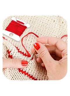 KASTWAVE 120 Pcs Plastic Floss Bobbins For Cross Cotton Thread Craft DIY Sewing Storage Thread Organizer Holder Embroidery Thread Cards Cross Stitch Bobbin  - Image 4